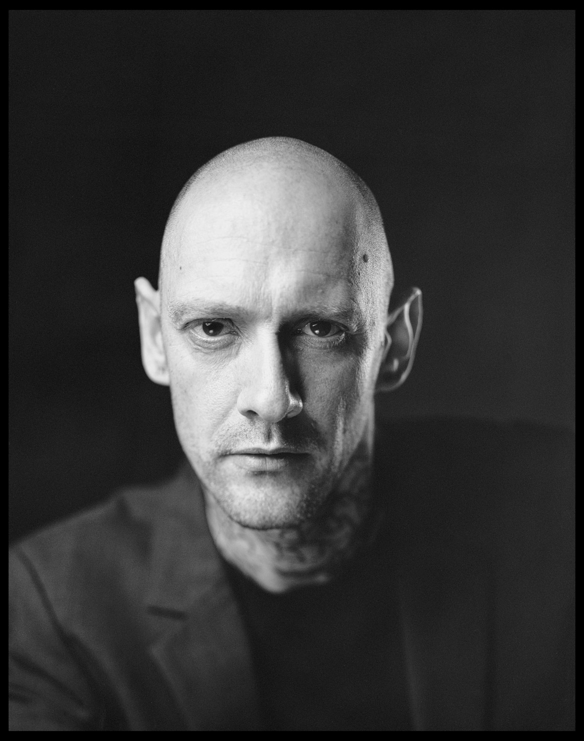 Sascha Billig - Tattookörper Analoge Portraitfotografie in Dresden, Fineartphotography, Close Up