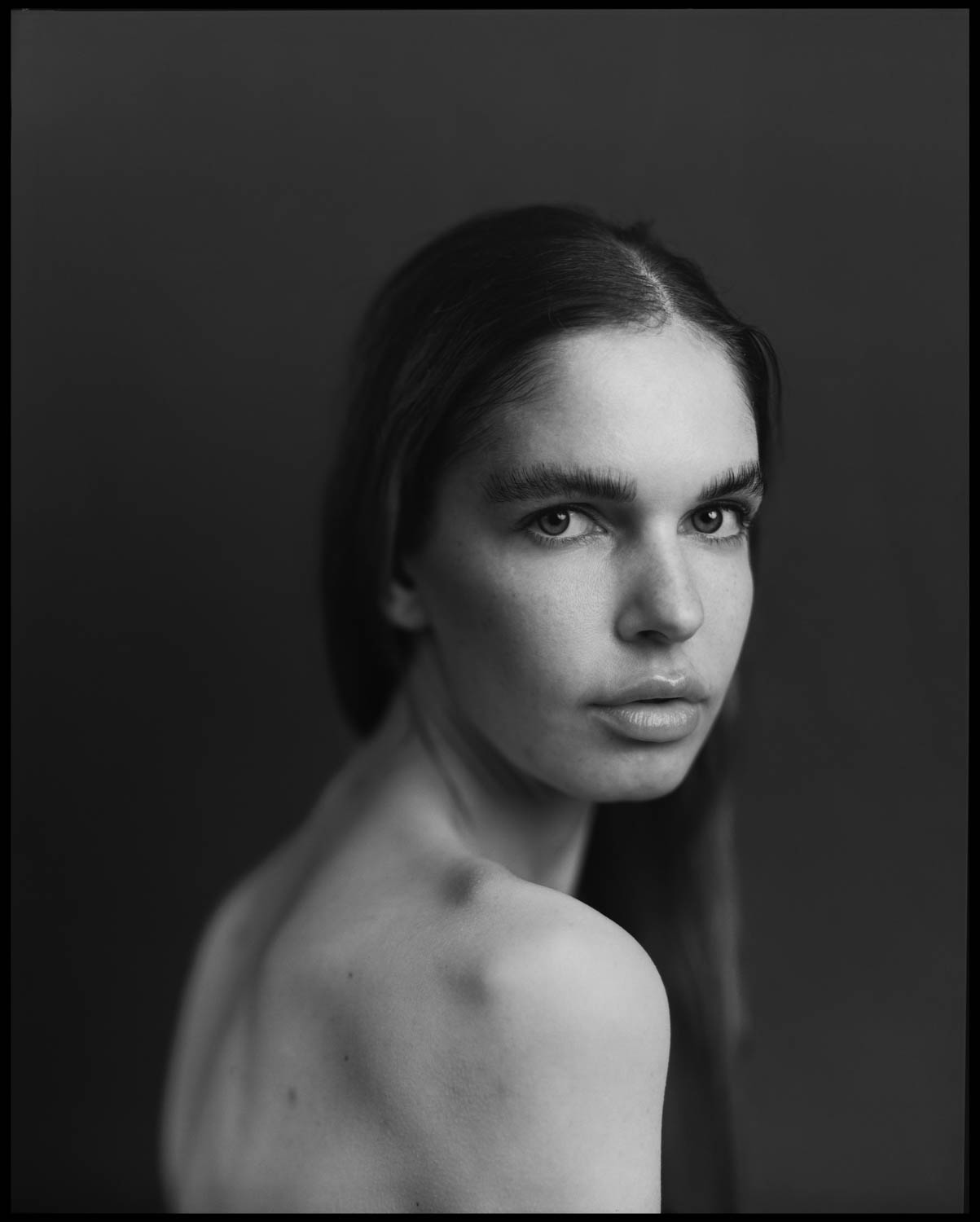 8x10 Inch Portrait mit Arca Swiss Kamera aufgenommen